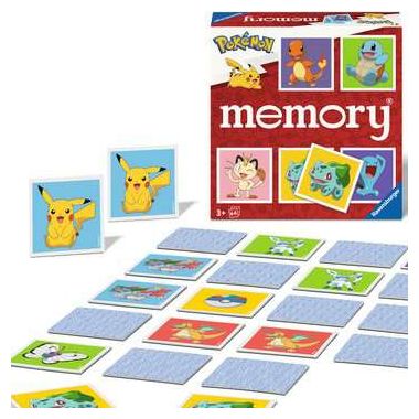 Kartenspiel bis zu 8 Spielern ab 3 Jahr(e) Memory Pokémon 
