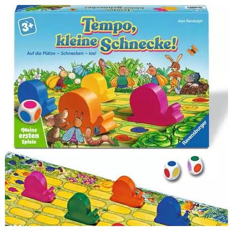 Tempo, kleine Schnecke! 