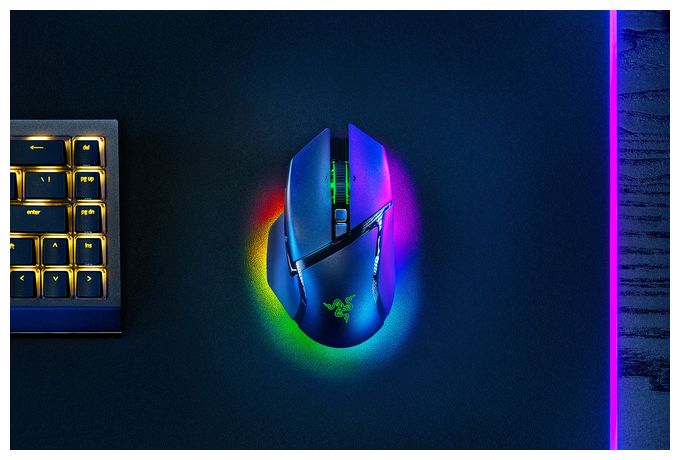 35000 DPI Gaming Maus Optisch  Basilisk V3 Pro (Schwarz) 