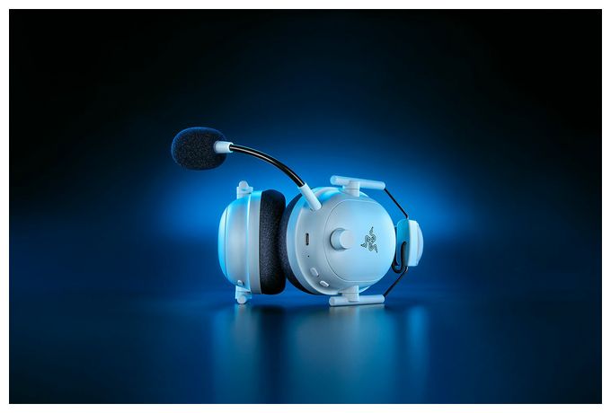 Over Ear Bluetooth Kopfhörer kabellos 70 h Laufzeit USB Typ-C  BlackShark V2 Pro for PlayStation (Weiß) 