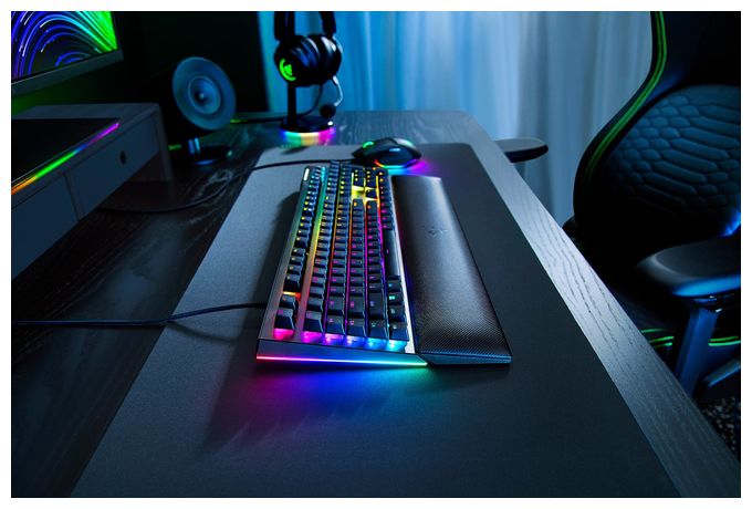 RGB-LED Gaming Tastatur USB  BlackWidow V4 (Schwarz) 