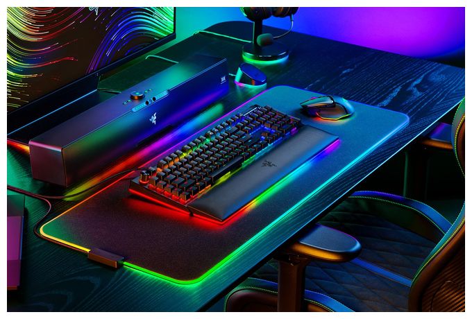 RGB-LED Gaming Tastatur USB  BlackWidow V4 Pro (Schwarz) 