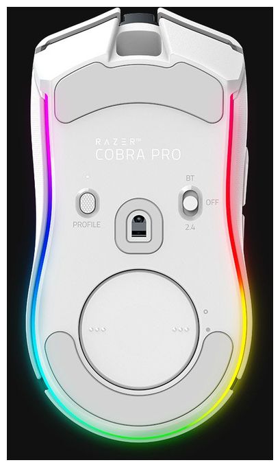 30000 DPI Gaming Maus Optisch  Cobra Pro (Weiß) 