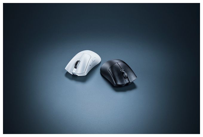 30000 DPI Gaming Maus Optisch  DeathAdder V3 Pro (Weiß) 