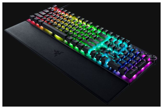 RGB-LED Gaming Tastatur USB  Huntsman V3 Pro (Schwarz) 