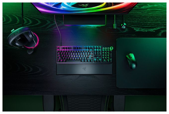RGB-LED Gaming Tastatur USB  Huntsman V3 Pro 8KHz (Schwarz) 