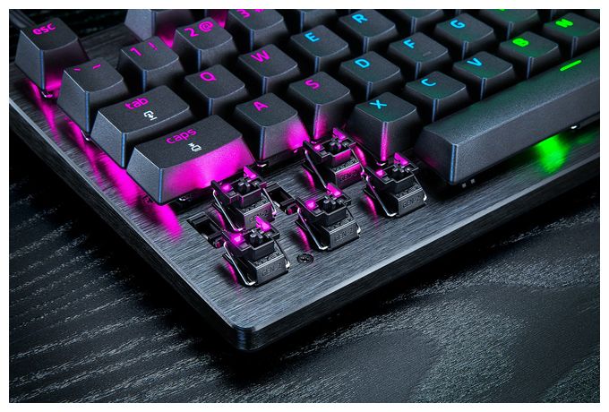 RGB-LED Gaming Tastatur USB  Huntsman V3 Pro TKL (Schwarz) 