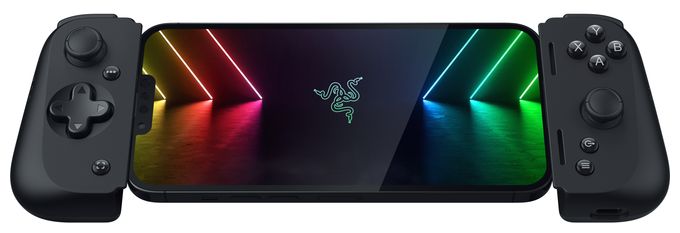 Analog / Digital Gamepad für iOS  Kishi V2 (Schwarz) 