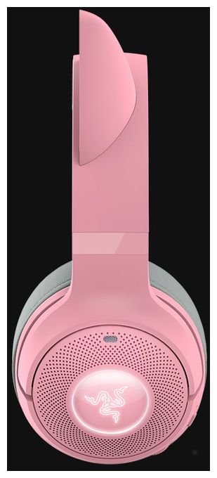 Over Ear Bluetooth Kopfhörer kabellos 40 h Laufzeit  Kraken Kitty V2 (Pink) 