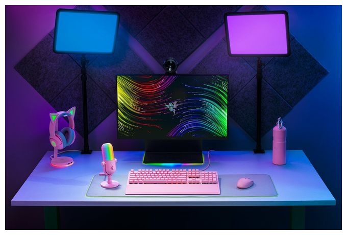 Kabelgebunden PC-Mikrofon 96 kHz USB  Seiren V3 Chroma (Pink) 
