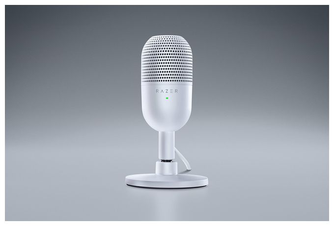 Kabelgebunden Tischmikrofon 96 kHz USB  Seiren V3 Mini (Weiß) 