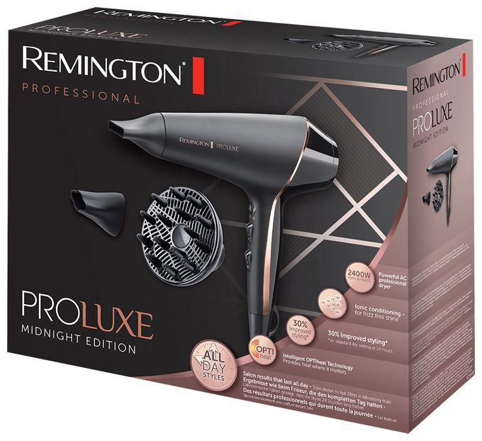 Haartrockner 2400 W  AC9140 PROLuxe (Schwarz, Gold) 