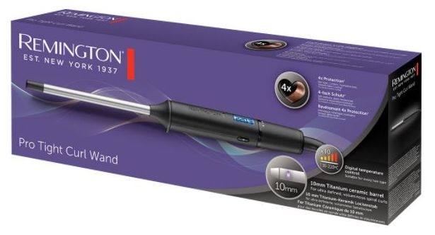 Lockenstab  CI6X10 Pro Tight Curl Wand (Schwarz, Silber) 