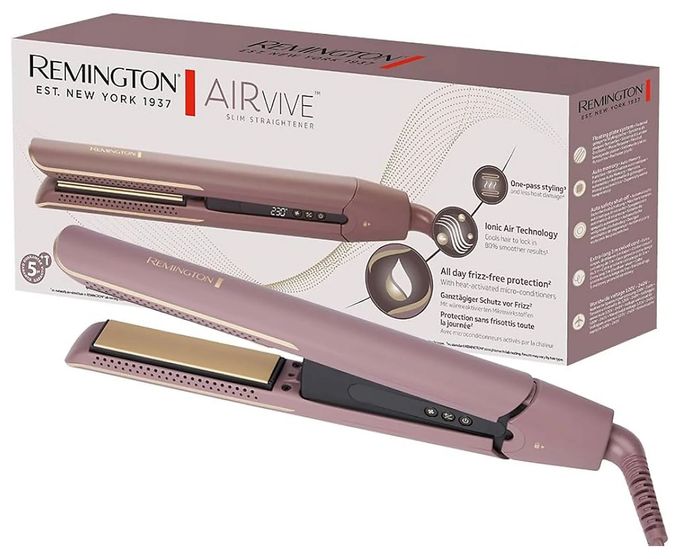Haarglätter  S8930 AirVive (Pink) 