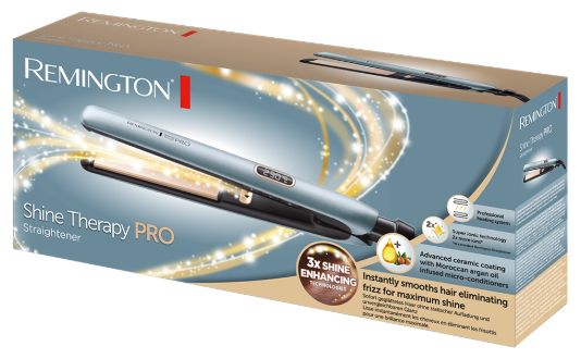 Haarglätter 54 W  S9300 Shine Therapy Pro (Schwarz, Blau) 
