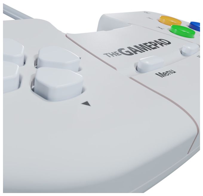 Digital Gamepad für MAC, PC, ZX Spectrum  The Gamepad (Weiß) 