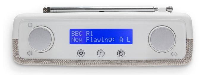 DAB, DAB+, FM Radio Tragbar  Play 11 (Weiß) 