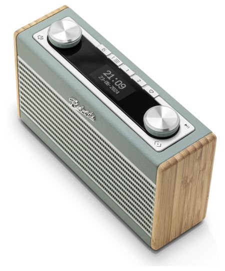 Bluetooth DAB, DAB+, FM Radio Tragbar  Rambler Uno (Blau, Grün) 