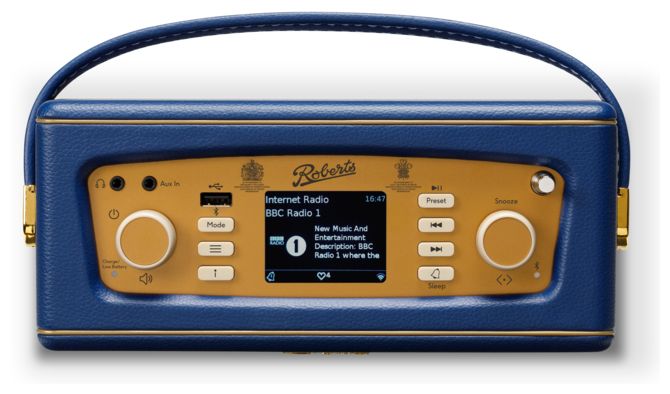 Bluetooth DAB, DAB+, FM Radio Tragbar  Revival iStream 3L (Blau) 