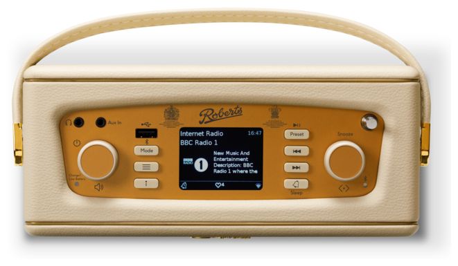 Bluetooth DAB, DAB+, FM Radio Persönlich  Revival iStream 3L (Beige) 