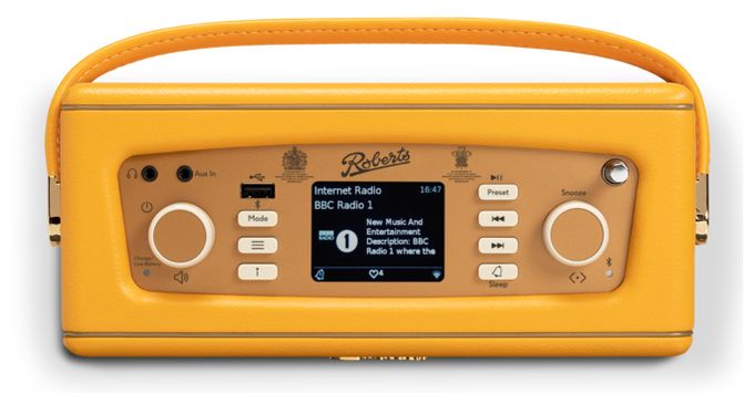 Bluetooth DAB, DAB+, FM Radio Tragbar  Revival iStream 3L (Gelb) 