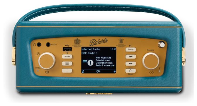 Bluetooth DAB, DAB+, FM Radio Tragbar  Revival iStream 3L (Türkis) 