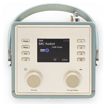 Bluetooth DAB, DAB+, FM Radio Tragbar  Revival Mini 2 (Mintfarbe) 