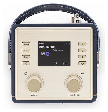 Bluetooth DAB, DAB+, FM Radio Tragbar  Revival Mini 2 (Navy) 