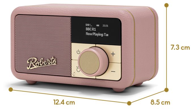 Bluetooth DAB, DAB+, FM Radio Tragbar  Revival Petite 2 (Weiß) 