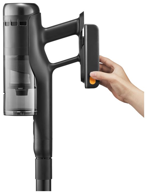 Handstaubsauger Beutellos bis 90 min Laufzeit HEPA  H60 Hub Ultra (Schwarz, Weiß) 