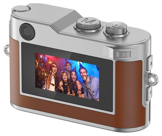 Kompaktkamera  Mini Digitalkamera (Braun) 