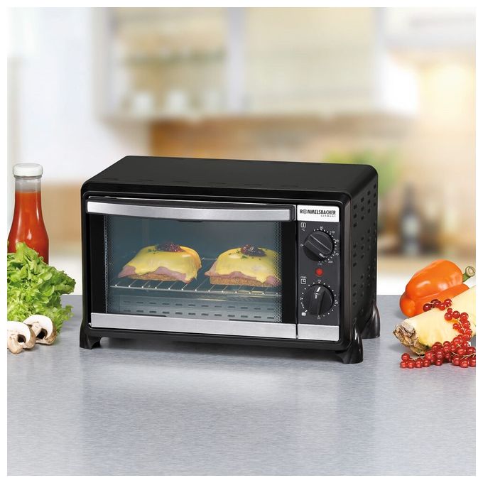 BG950 Kleinbackofen 950W 10l 2 Einschubebenen Ober-/Unterhitze 