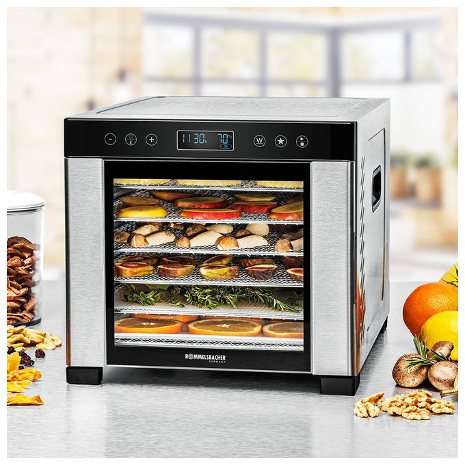Dörrautomat 600 W 99 h Maximale Timer-Zeit 6 1 Dörrgitter DA950 