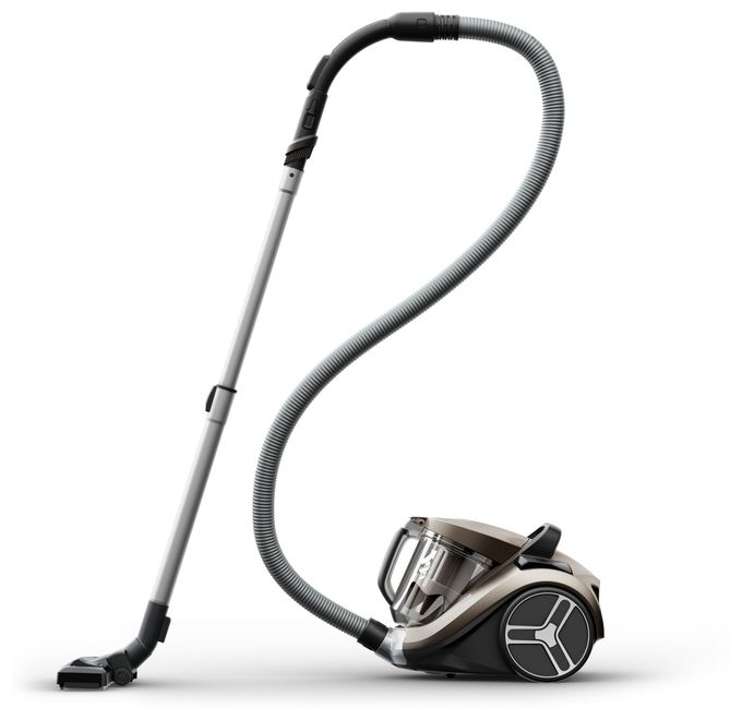 Bodenstaubsauger Beutellos 900 W  RO4B30 Compact Power XXL (Schwarz, Bronze) 