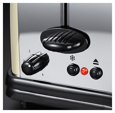 Toaster 2 Scheibe(n)  21395-56 Colours (Cremefarben) 