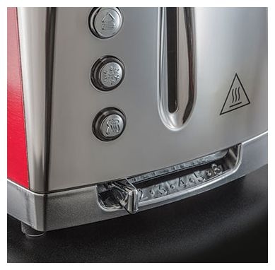 Toaster 2 Scheibe(n)  23220-56 Luna (Rot) 