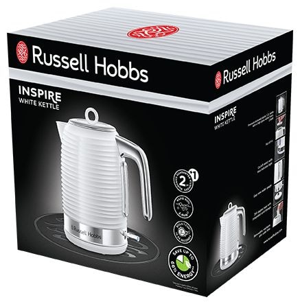 1,7 l Wasserkocher 2400 W  24360-70 Inspire (Weiß) 