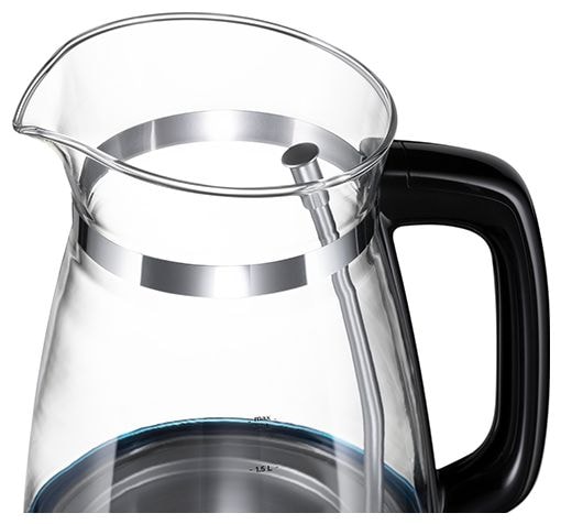 1,7 l Wasserkocher 2400 W (Schwarz, Transparent) 26080-70 Classic 