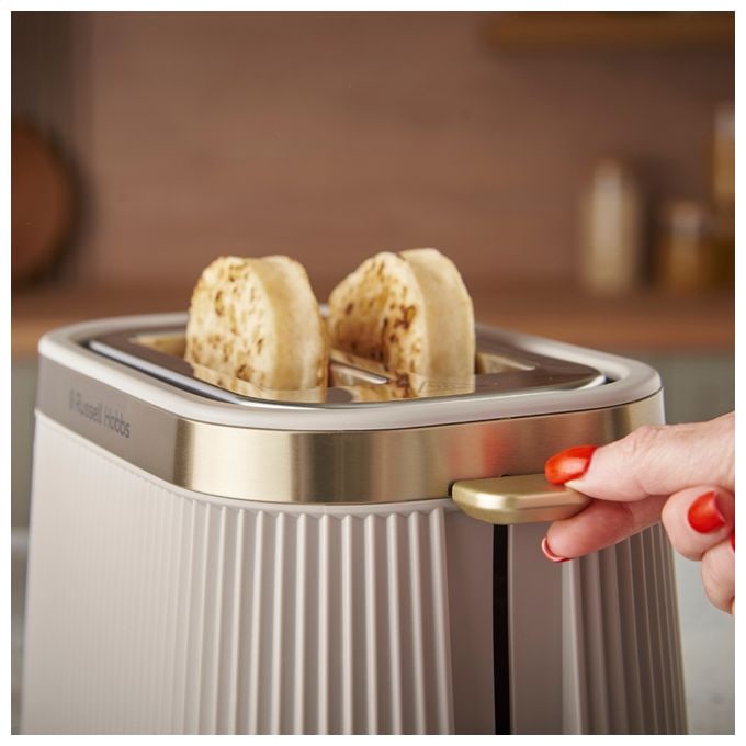 Toaster 980 W 2 Scheibe(n) 6 Stufen  26761-56	Bronte (Gold, Steinfarbe) 