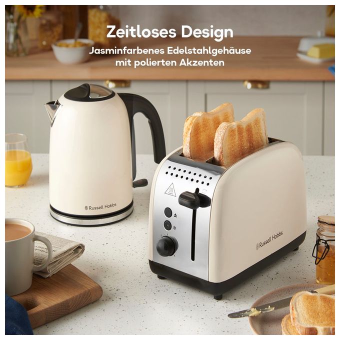 1,7 l Wasserkocher 2400 W  28510-70 Colours Plus (Schwarz, Hellrosa) 