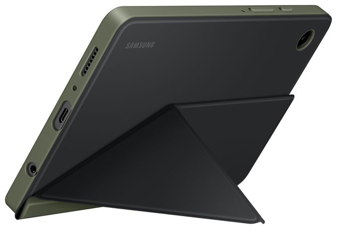 Folio für Samsung Galaxy Tab A9 bis 22,1 cm (8.7") Stoßfest, Kratzresistent (Schwarz) Book Cover EF-BX110 