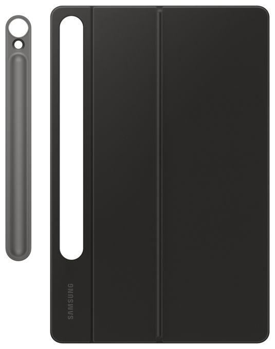 für Samsung Galaxy Tab S9, Galaxy Tab S9 FE bis 27,9 cm (11") Kratzresistent  Book Cover Keyboard EF-DX725 f (Schwarz) 