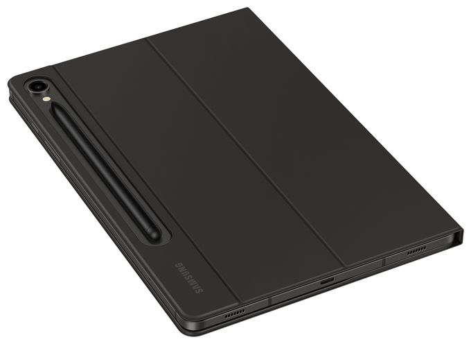 für Samsung Galaxy Tab S9, Galaxy Tab S9 FE bis 27,9 cm (11")  Book Cover Keyboard Slim EF-DX720 (Schwarz) 