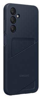 Cover für Samsung Galaxy A25 5G  Card Slot (Schwarz, Blau) 