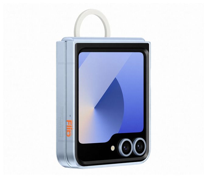 Cover für Samsung Galaxy Z Flip6  Clear Case (Transparent) 