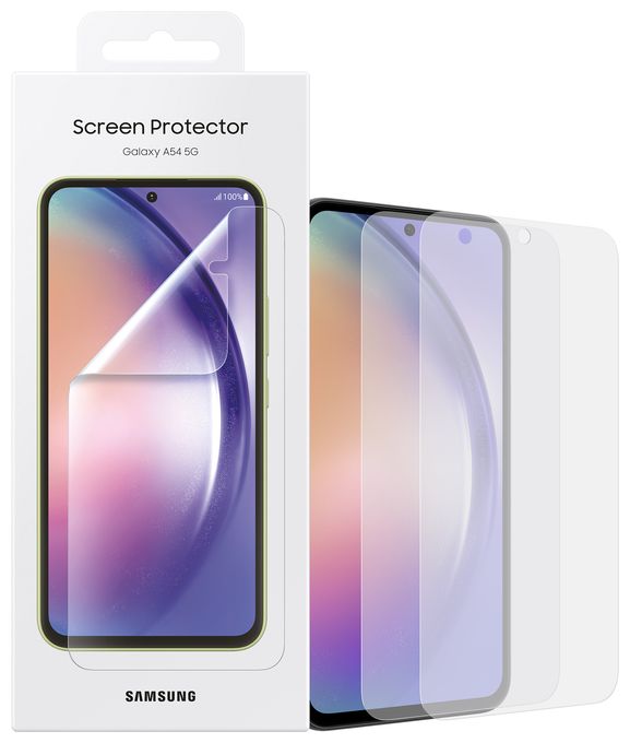 Klare Bildschirmschutzfolie für  Samsung Galaxy A54 Kratzresistent EF-UA546CTEGWW 