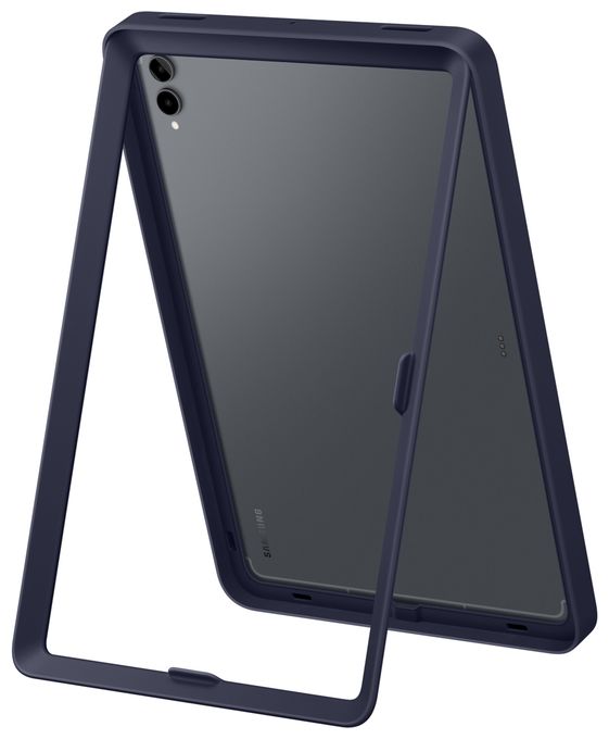 Cover für Samsung Galaxy Tab S11 Ultra bis 37,1 cm (14.6") Stoßfest, Schlagfest (Schwarz) Frame 