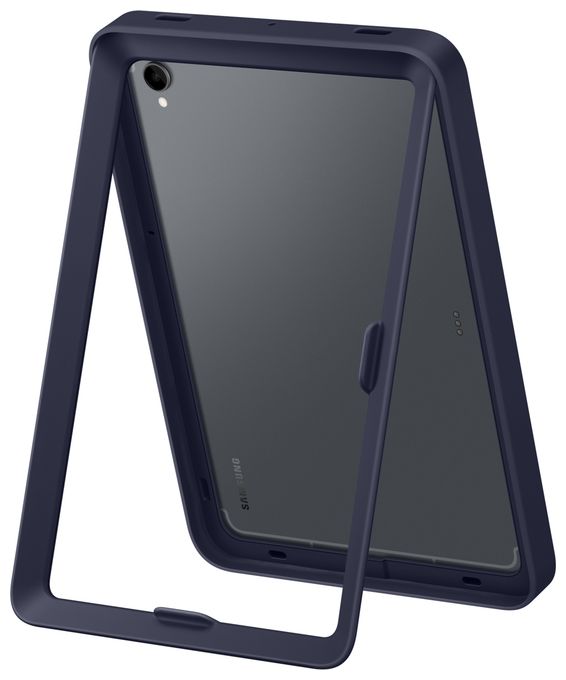 Cover für Samsung Galaxy Tab S11 bis 27,9 cm (11") Stoßfest, Schlagfest (Schwarz) Frame 