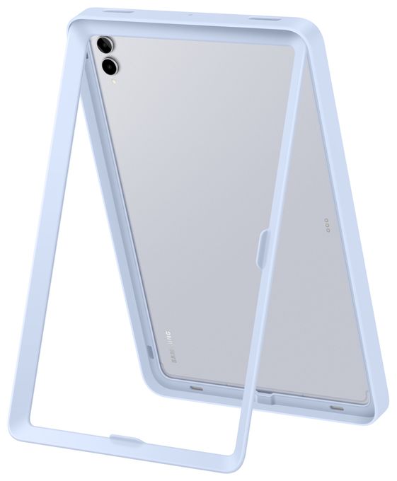 Cover für Samsung Galaxy Tab S11 Ultra bis 37,1 cm (14.6") Stoßfest, Schlagfest (Blau) Frame 