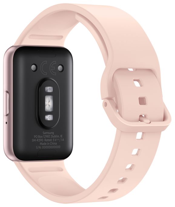 Digital 40 mm Smartwatch Rechteckig IP68 312 h  Galaxy Fit3 (Rosa-Goldfarben) 